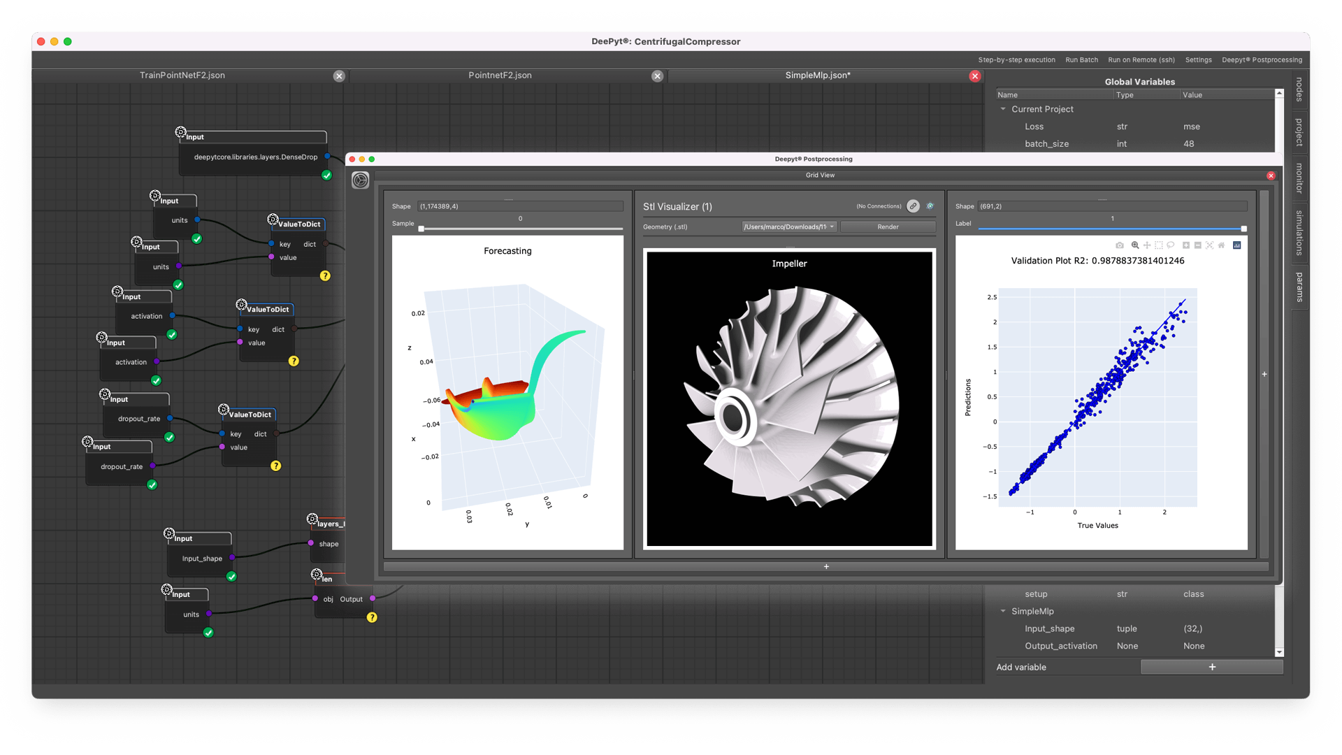 deepyt software funcionalities